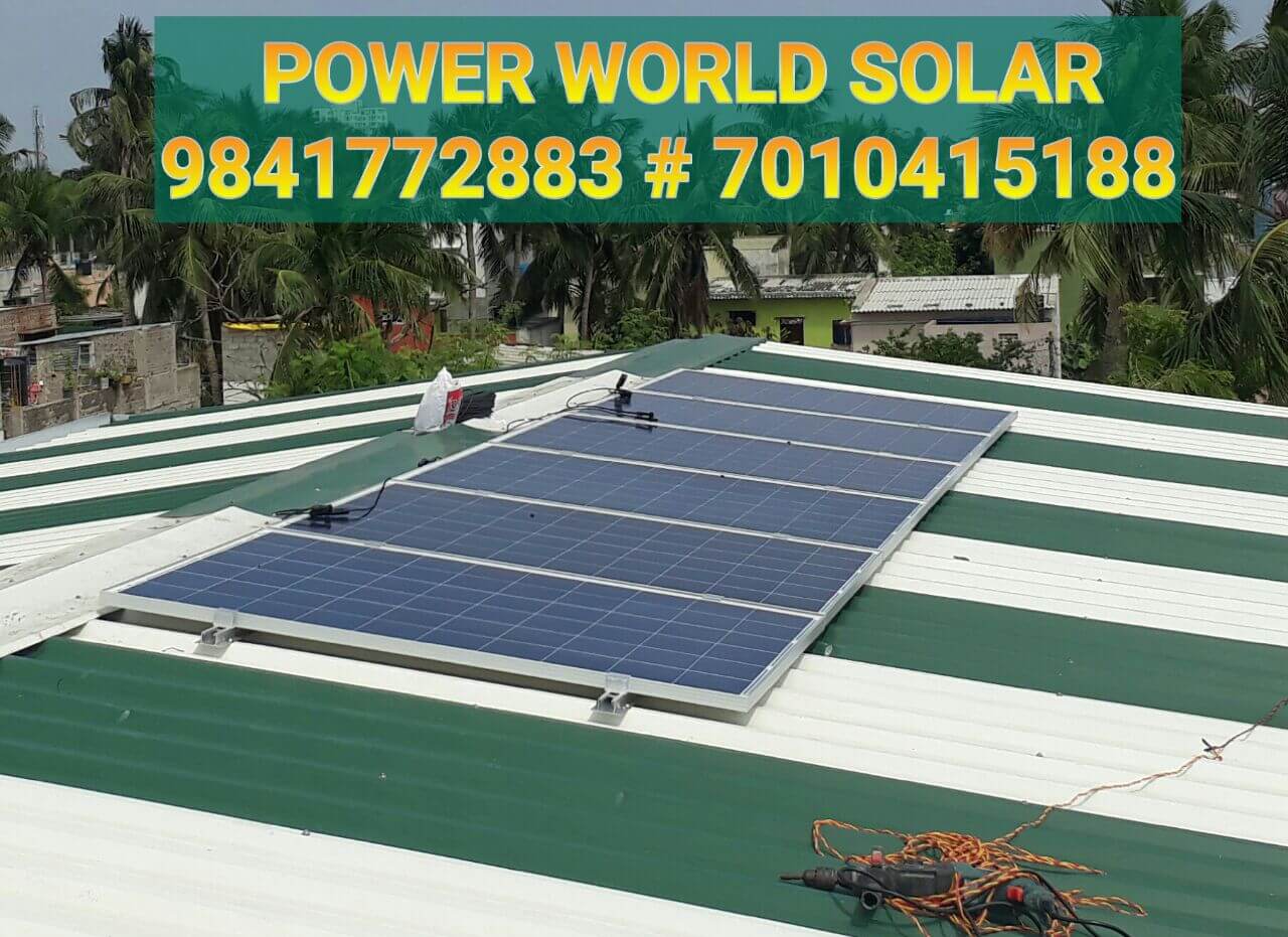 Solar project loan in Chennai